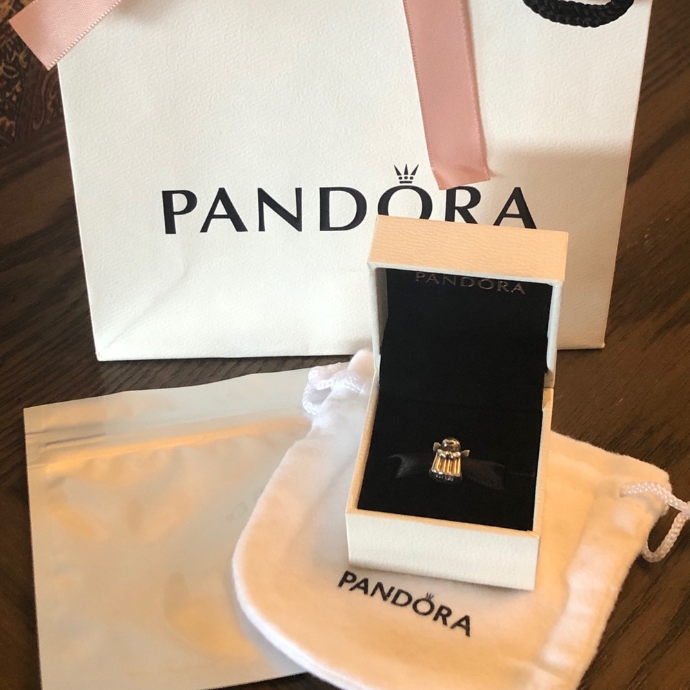 Pandora Charm “Angel of Hope” 
Sterling Silver Hallmarked 925 ALE